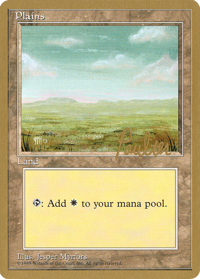 Plains (pp364) (Preston Poulter) [Pro Tour Collector Set] | Black Swamp Games