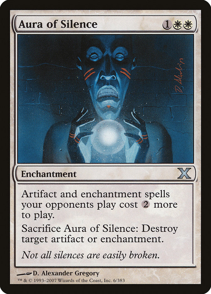 Aura of Silence [Tenth Edition] | Black Swamp Games