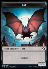 Clue // Bat Double-Sided Token [Innistrad: Midnight Hunt Tokens] | Black Swamp Games