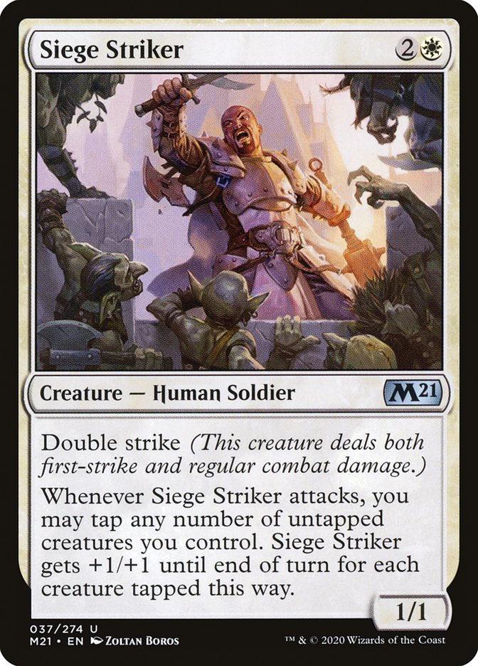 Siege Striker [Core Set 2021] | Black Swamp Games