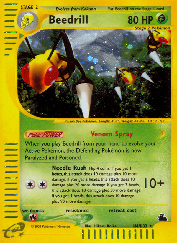 Beedrill (H4/H32) [Skyridge] | Black Swamp Games