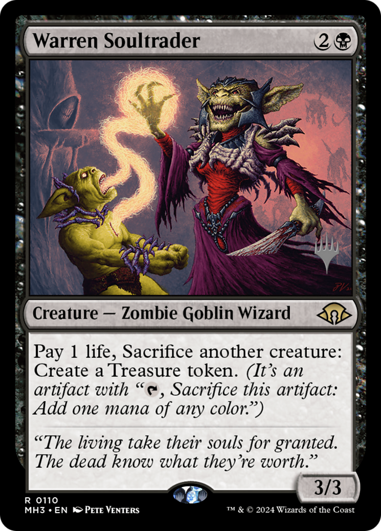 Warren Soultrader (Promo Pack) [Modern Horizons 3 Promos] | Black Swamp Games