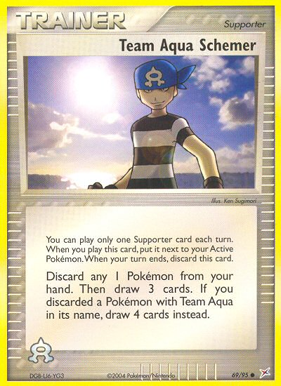 Team Aqua Schemer (69/95) [EX: Team Magma vs Team Aqua] | Black Swamp Games