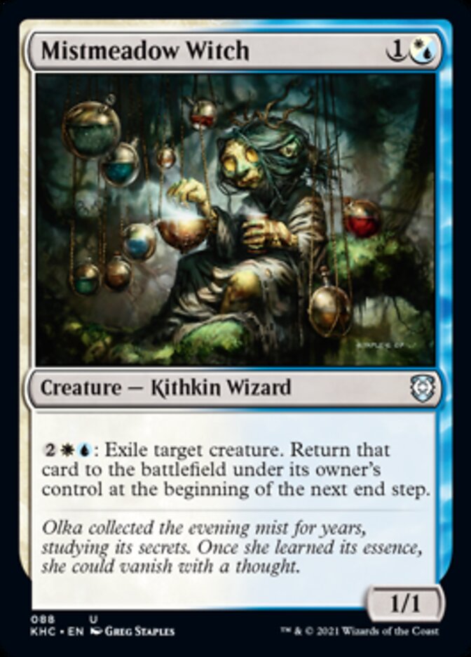 Mistmeadow Witch [Kaldheim Commander] | Black Swamp Games