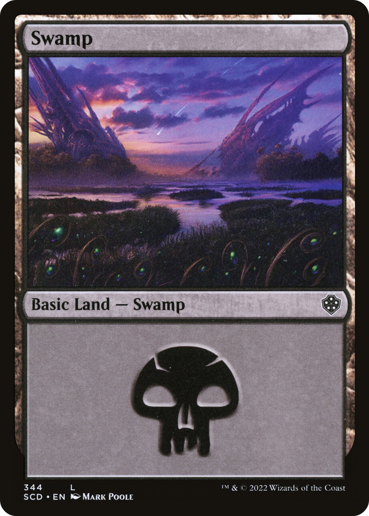 Swamp (344) [Starter Commander Decks] | Black Swamp Games