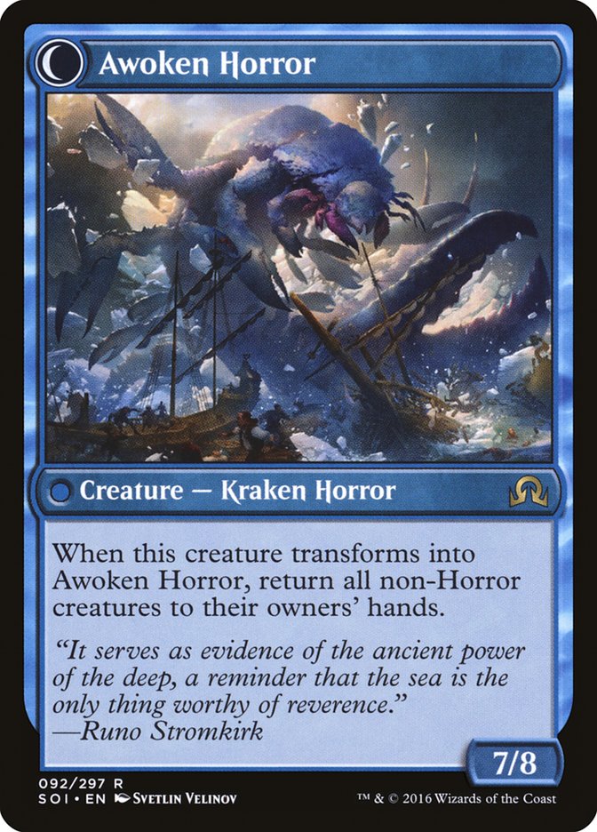 Thing in the Ice // Awoken Horror [Shadows over Innistrad] | Black Swamp Games