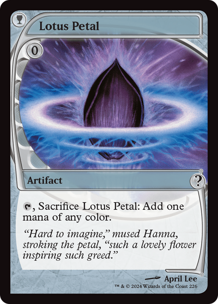 Lotus Petal (Future Sight) [Mystery Booster 2] | Black Swamp Games