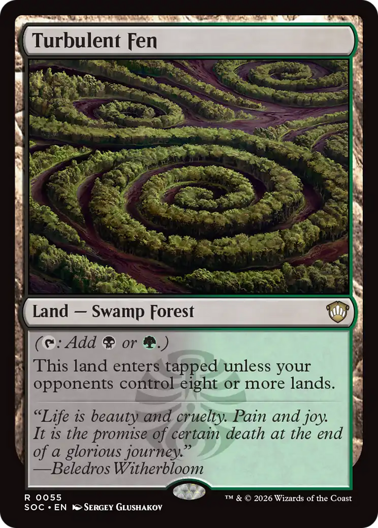 Turbulent Fen [Secrets of Strixhaven Commander] | Black Swamp Games