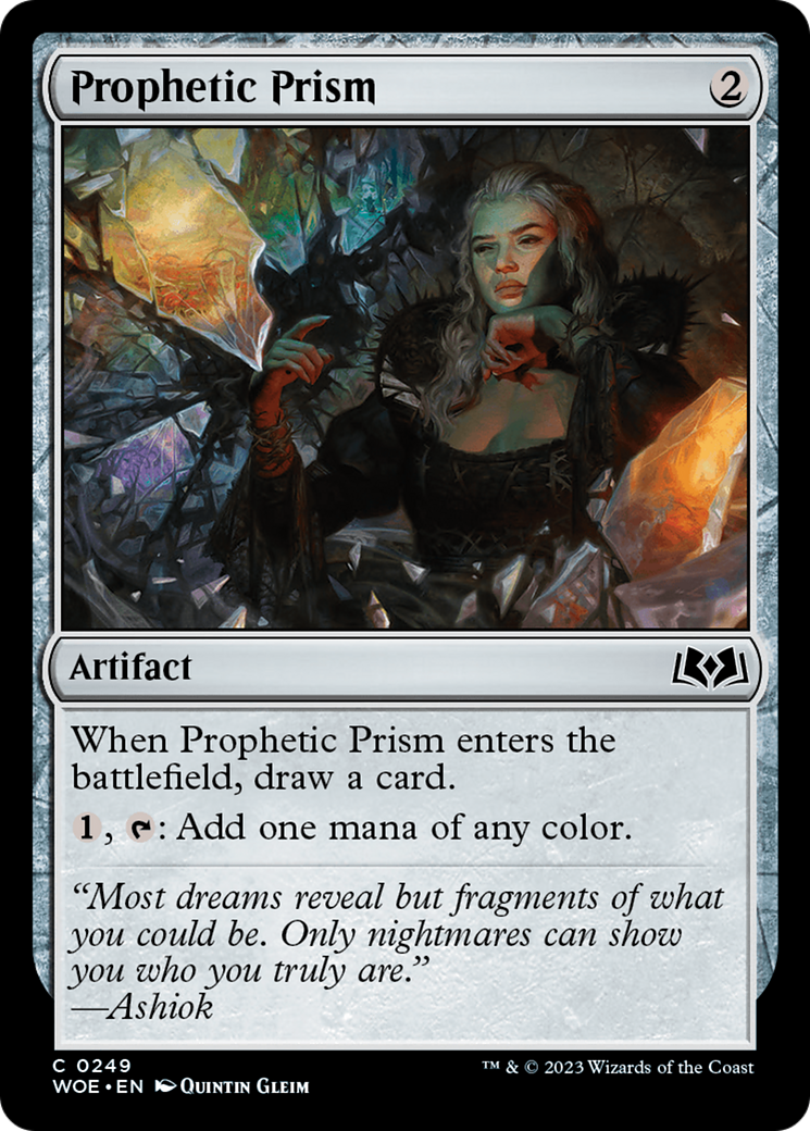 Prophetic Prism [Wilds of Eldraine] | Black Swamp Games