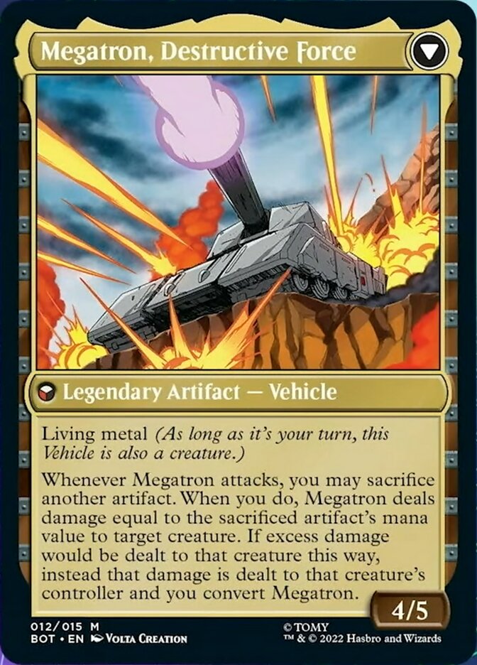 Megatron, Tyrant // Megatron, Destructive Force [Transformers] | Black Swamp Games