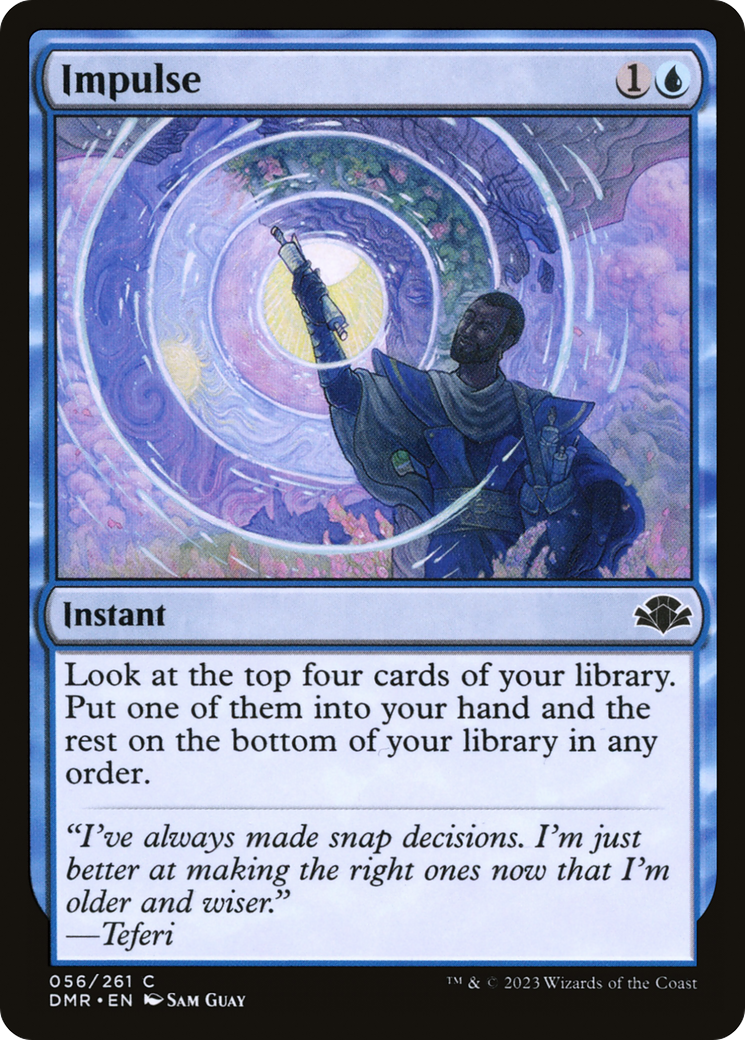 Impulse [Dominaria Remastered] | Black Swamp Games