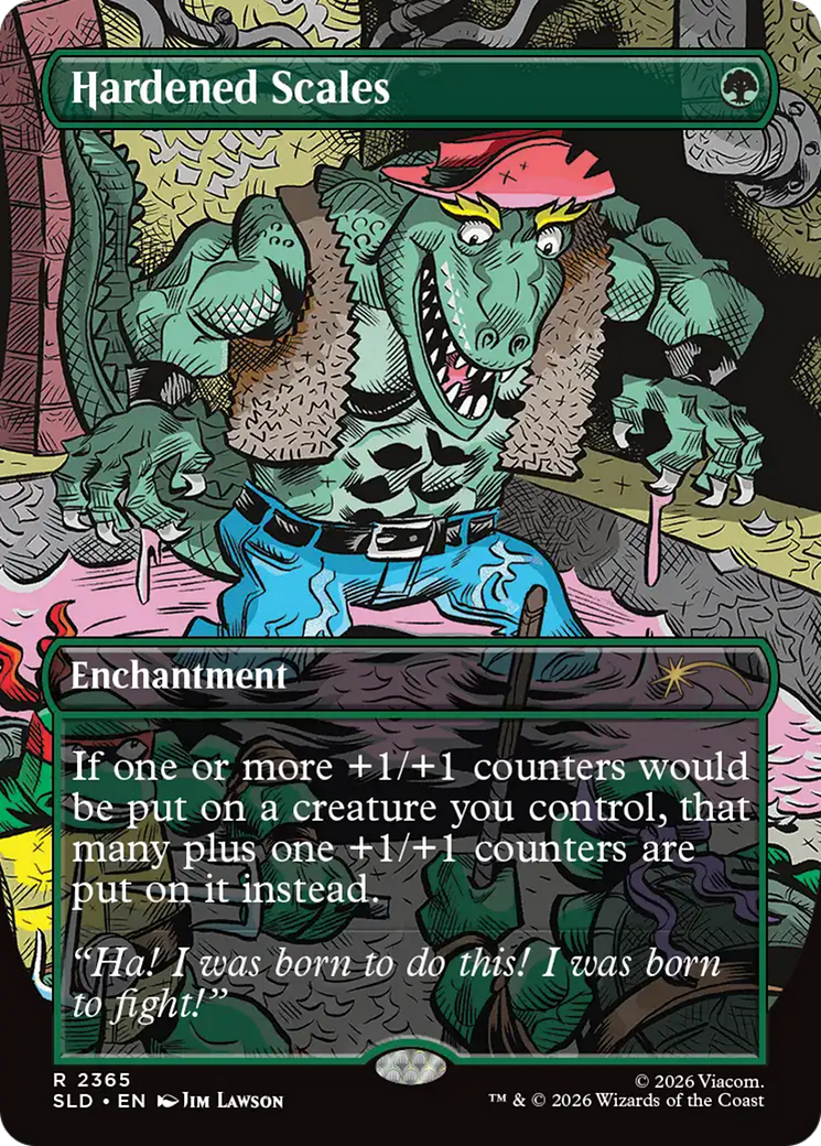 Hardened Scales [Secret Lair Drop Series] | Black Swamp Games