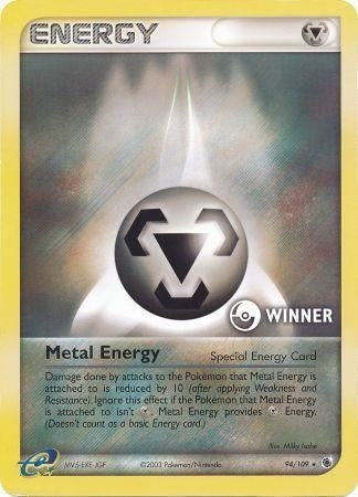 Metal Energy (94/109) (Winner) [EX: Ruby & Sapphire] | Black Swamp Games