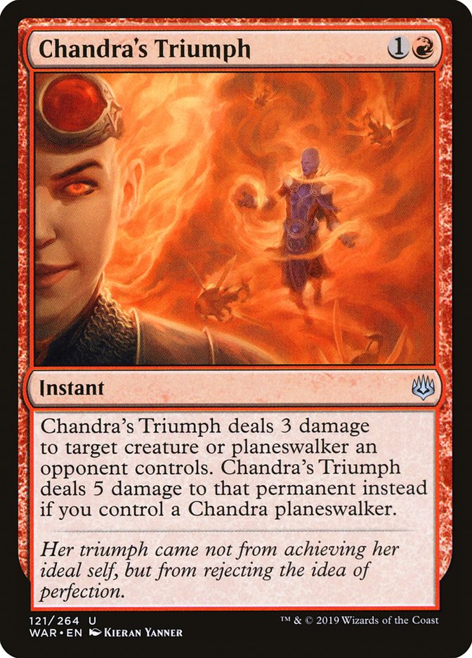 Chandra's Triumph [War of the Spark] | Black Swamp Games
