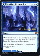Sea Gate Restoration // Sea Gate, Reborn [Zendikar Rising Prerelease Promos] | Black Swamp Games