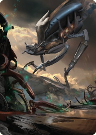 Swamp (2) Art Card [The Brothers' War Art Series] | Black Swamp Games