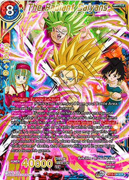 The Radiant Saiyans (BT15-154) [Saiyan Showdown] | Black Swamp Games