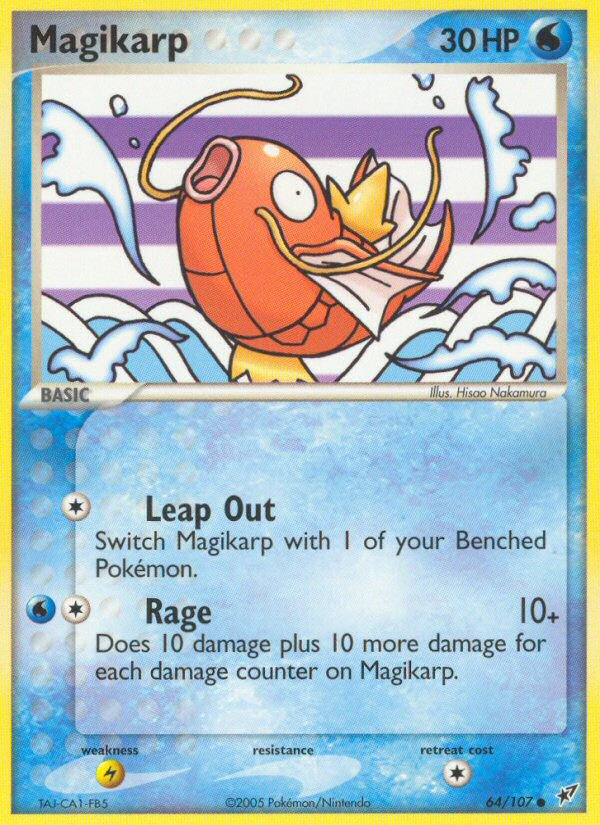 Magikarp (64/107) [EX: Deoxys] | Black Swamp Games