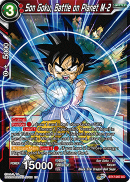 Son Goku, Battle on Planet M-2 (BT17-007) [Ultimate Squad] | Black Swamp Games