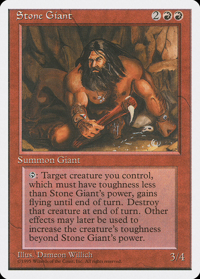 Stone Giant [Fourth Edition] | Black Swamp Games