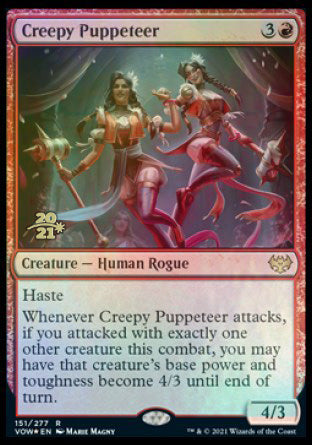 Creepy Puppeteer [Innistrad: Crimson Vow Prerelease Promos] | Black Swamp Games