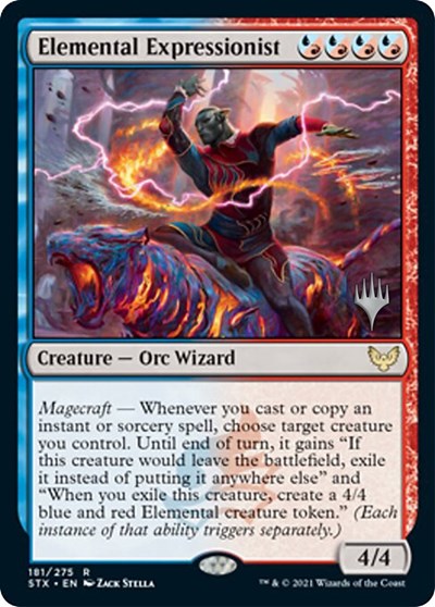 Elemental Expressionist (Promo Pack) [Strixhaven: School of Mages Promos] | Black Swamp Games
