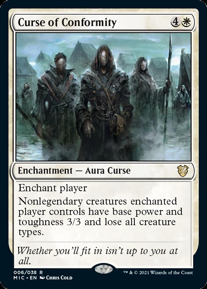 Curse of Conformity [Innistrad: Midnight Hunt Commander] | Black Swamp Games