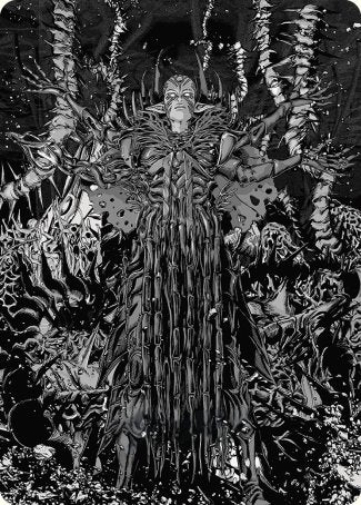 Nissa, Ascended Animist Art Card [Phyrexia: All Will Be One Art Series] | Black Swamp Games