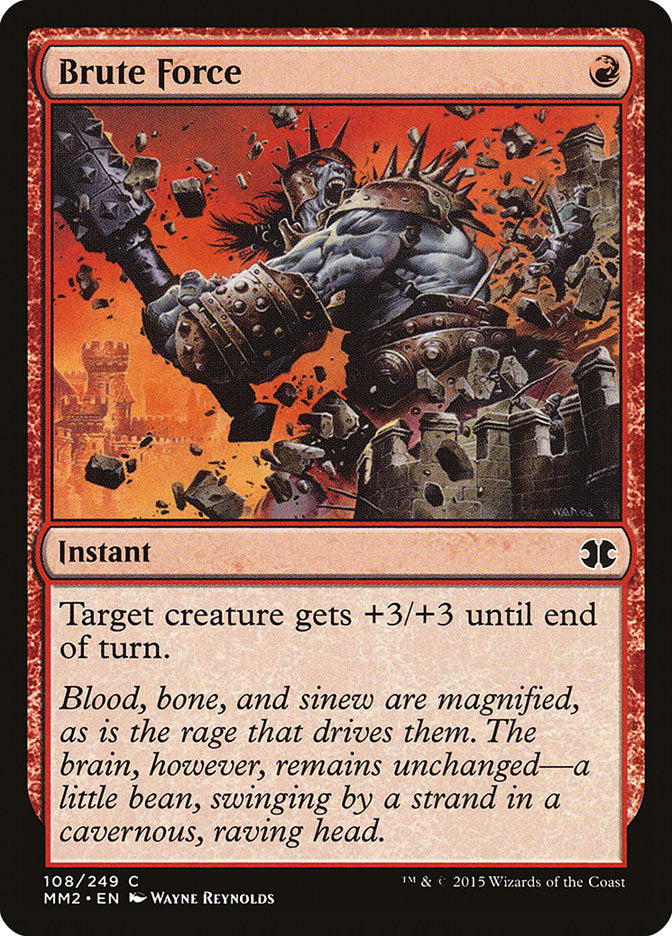 Brute Force [Modern Masters 2015] | Black Swamp Games