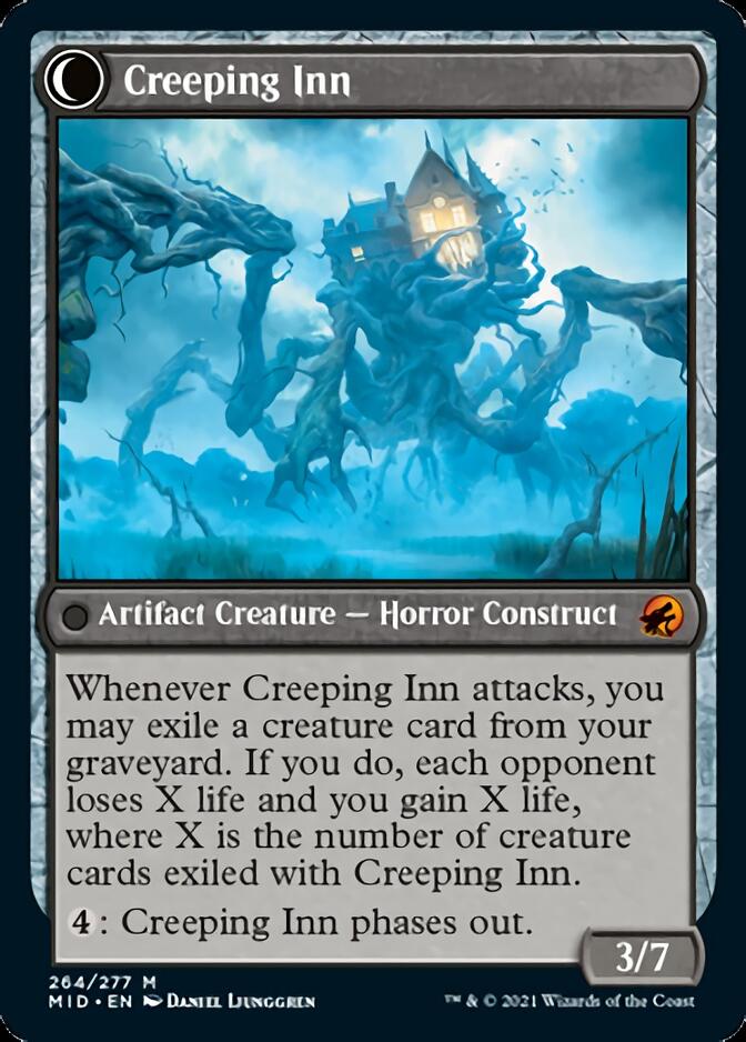 Hostile Hostel // Creeping Inn [Innistrad: Midnight Hunt] | Black Swamp Games