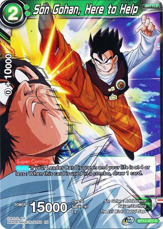 Son Gohan, Here to Help (BT11-077) [Vermilion Bloodline 2nd Edition] | Black Swamp Games
