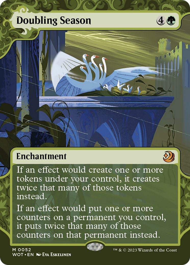 Doubling Season [Wilds of Eldraine: Enchanting Tales] | Black Swamp Games