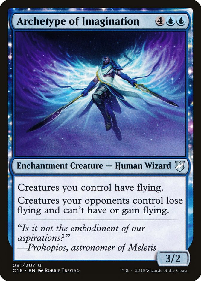 Archetype of Imagination [Commander 2018] | Black Swamp Games