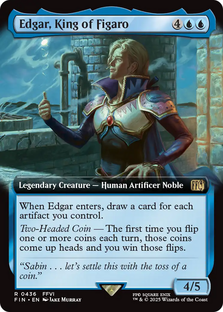 Edgar, King of Figaro (Extended Art) [FINAL FANTASY] | Black Swamp Games