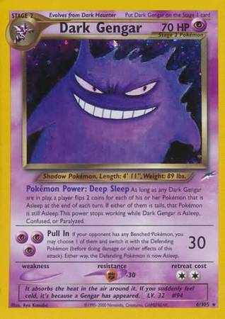 Dark Gengar (6/105) [Neo Destiny Unlimited] | Black Swamp Games