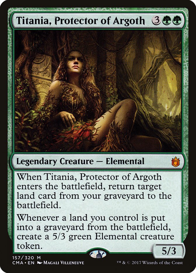 Titania, Protector of Argoth [Commander Anthology] | Black Swamp Games