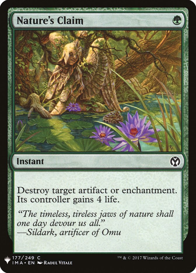 Nature's Claim [Mystery Booster] | Black Swamp Games