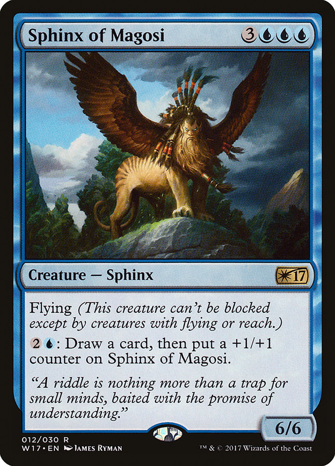 Sphinx of Magosi [Welcome Deck 2017] | Black Swamp Games