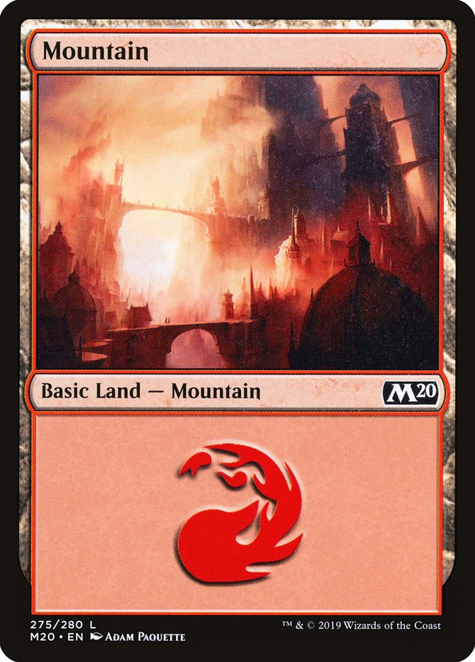 Mountain (275) [Core Set 2020] | Black Swamp Games