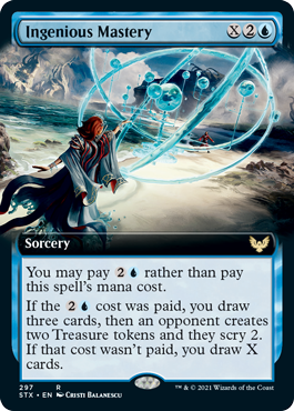 Ingenious Mastery (Extended Art) [Strixhaven: School of Mages] | Black Swamp Games