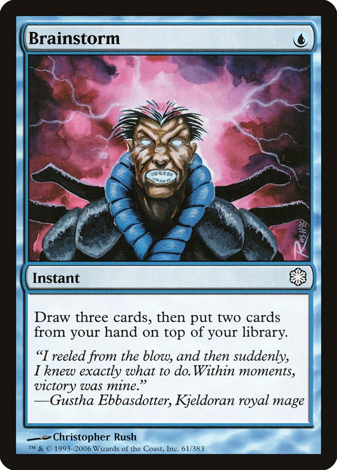 Brainstorm [Coldsnap Theme Decks] | Black Swamp Games