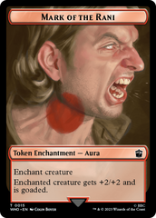 Soldier // Mark of the Rani Double-Sided Token [Doctor Who Tokens] | Black Swamp Games