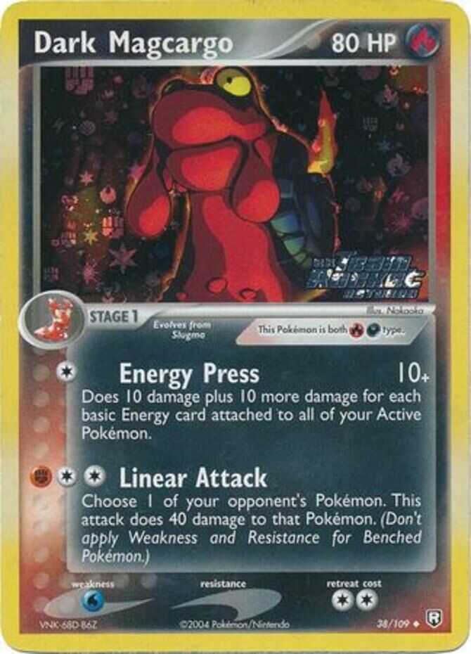 Dark Magcargo (38/109) (Stamped) [EX: Team Rocket Returns] | Black Swamp Games