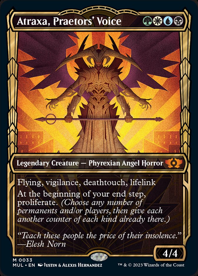 Atraxa, Praetors' Voice [Multiverse Legends] | Black Swamp Games