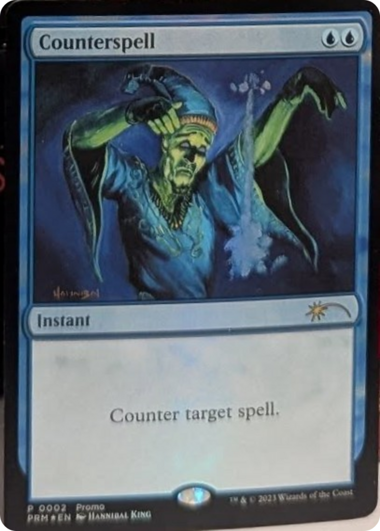 Counterspell (Graphic Novel Insert) [Media Promos] | Black Swamp Games