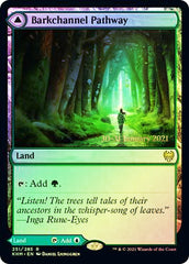 Barkchannel Pathway // Tidechannel Pathway [Kaldheim Prerelease Promos] | Black Swamp Games