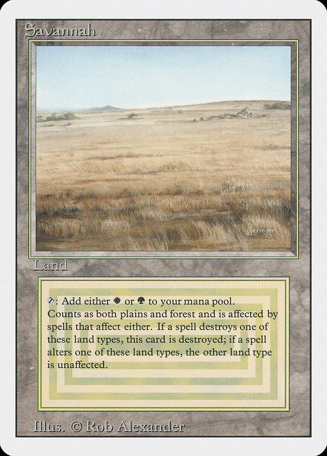 Savannah [Revised Edition] | Black Swamp Games