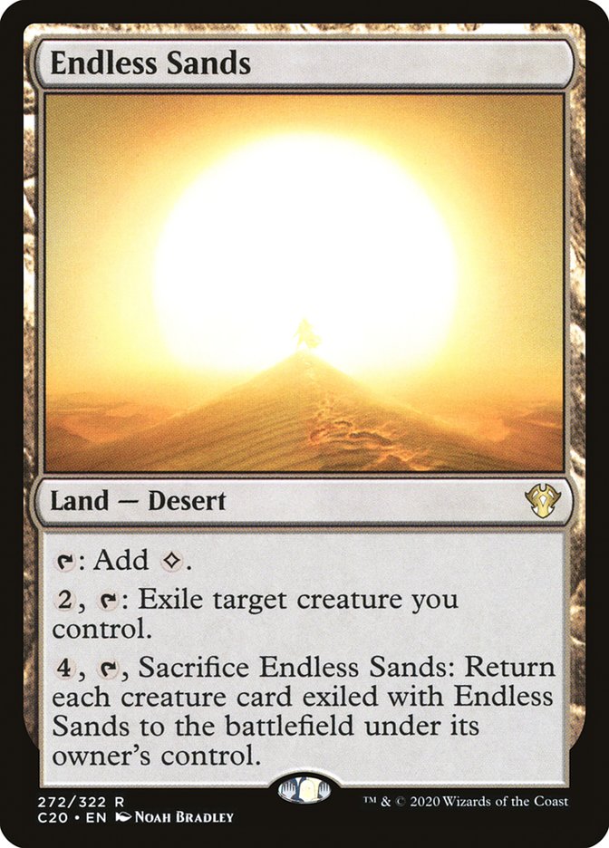Endless Sands [Commander 2020] | Black Swamp Games