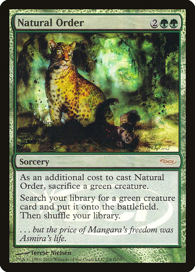 Natural Order [Judge Gift Cards 2010] | Black Swamp Games