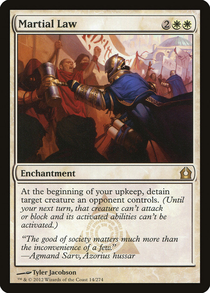 Martial Law [Return to Ravnica] | Black Swamp Games